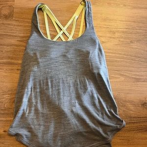 Lululemon open back tank - discontinued style!